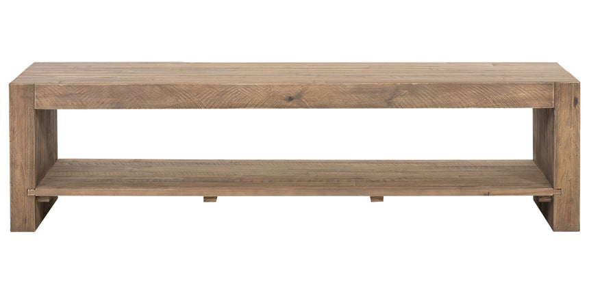 Sierra Rustic Natural Pine | Beckwourth Coffee Table | Valley Ridge Furniture