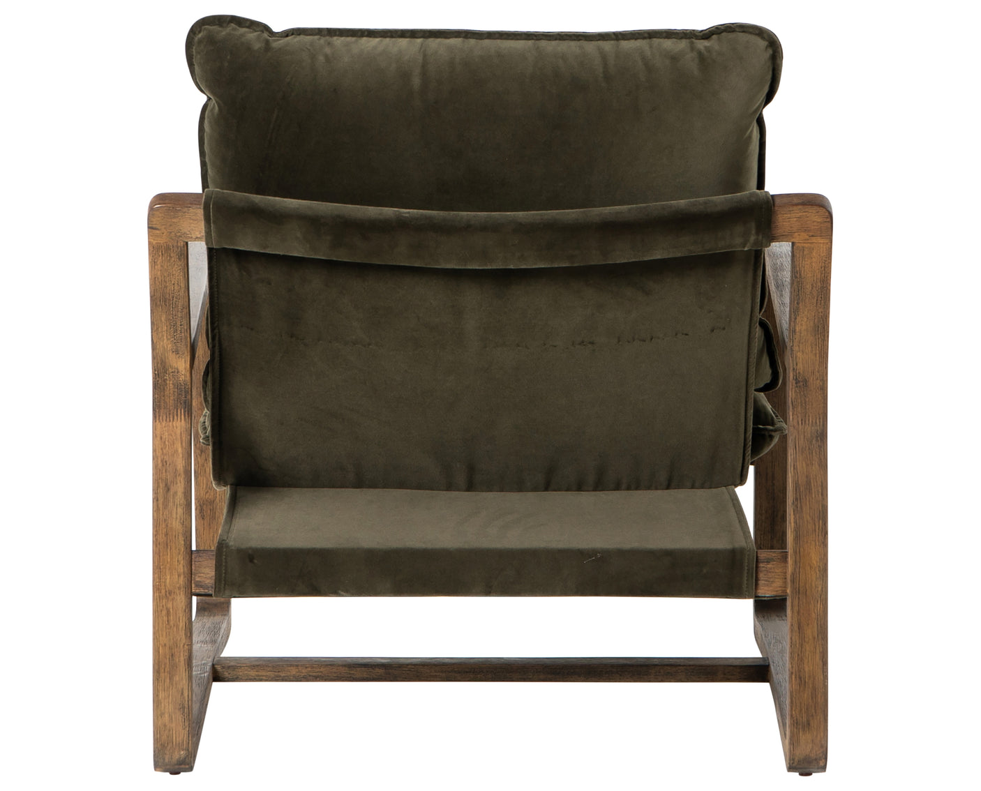 Surrey Olive Fabric with Toasted Umber Parawood | Ace Chair | Valley Ridge Furniture