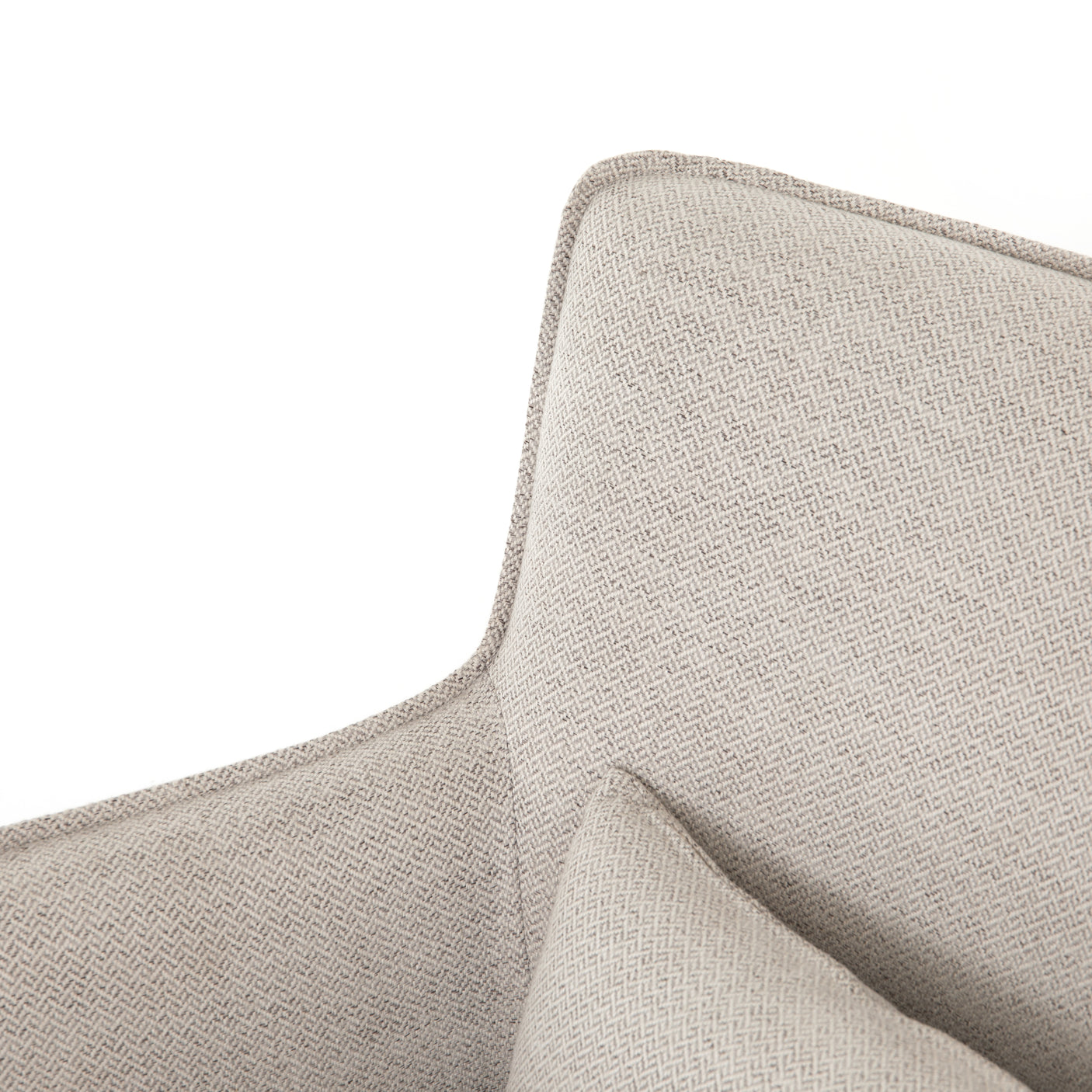 Noble Platinum Fabric | Kimble Swivel Chair | Valley Ridge Furniture