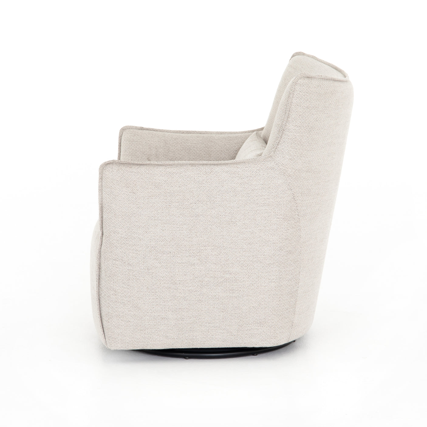 Noble Platinum Fabric | Kimble Swivel Chair | Valley Ridge Furniture