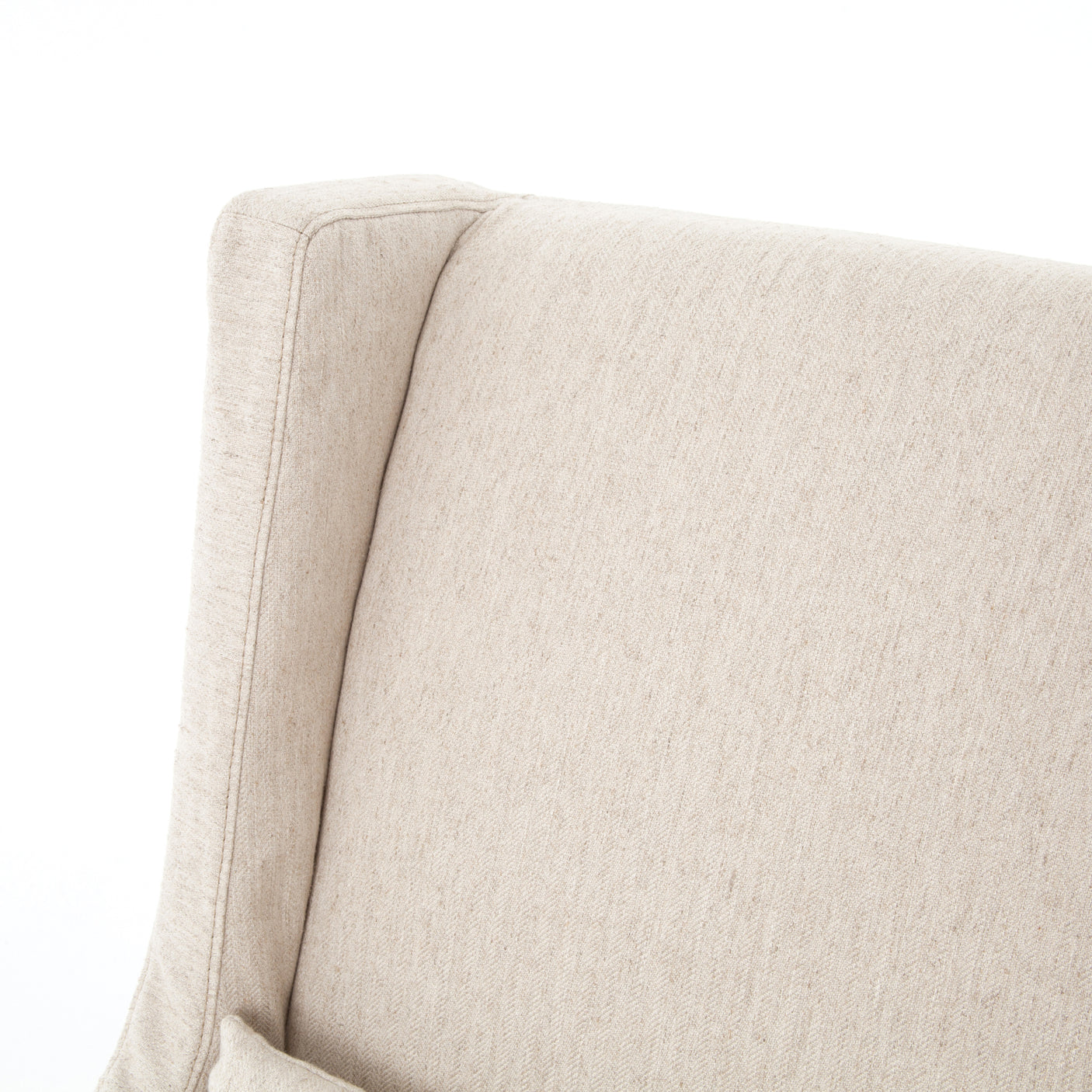 Jette Linen Fabric | Swivel Wing Chair | Valley Ridge Furniture