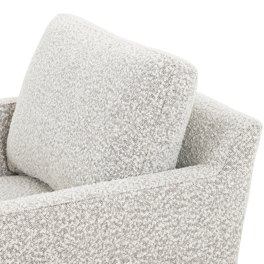 Knoll Domino Fabric with Carbon Ebony Iron | Vanna Chair | Valley Ridge Furniture