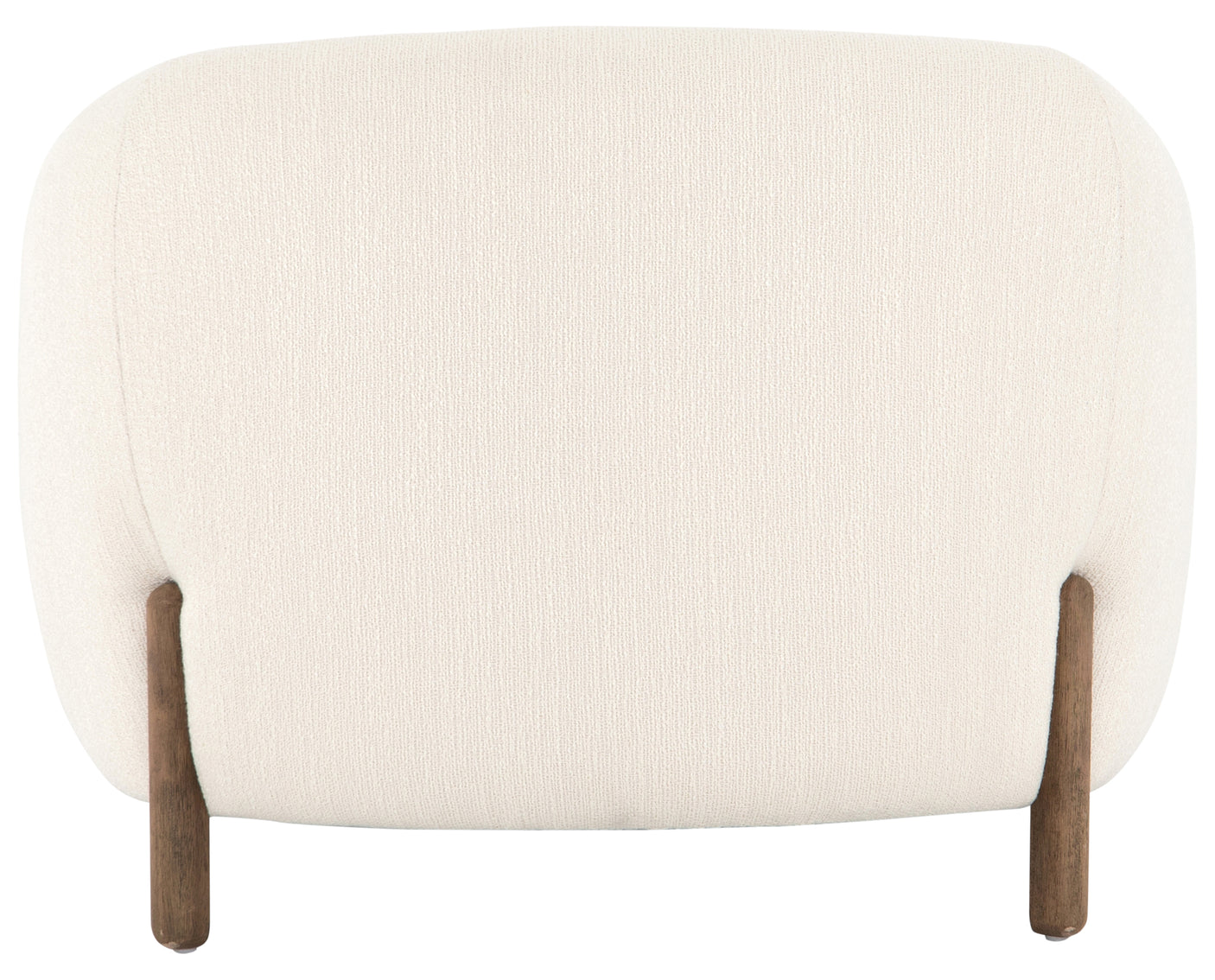 Kerbey Ivory Fabric with Distressed Natural Parawood | Lyla Chair | Valley Ridge Furniture