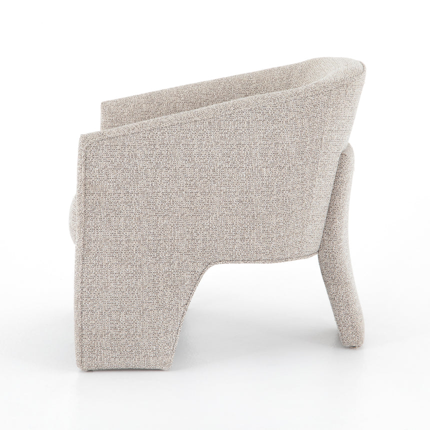 Bellamy Storm Fabric | Fae Chair | Valley Ridge Furniture