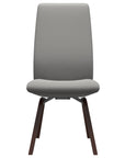 Paloma Leather Silver Grey and Walnut Base | Stressless Laurel High Back D200 Dining Chair | Valley Ridge Furniture
