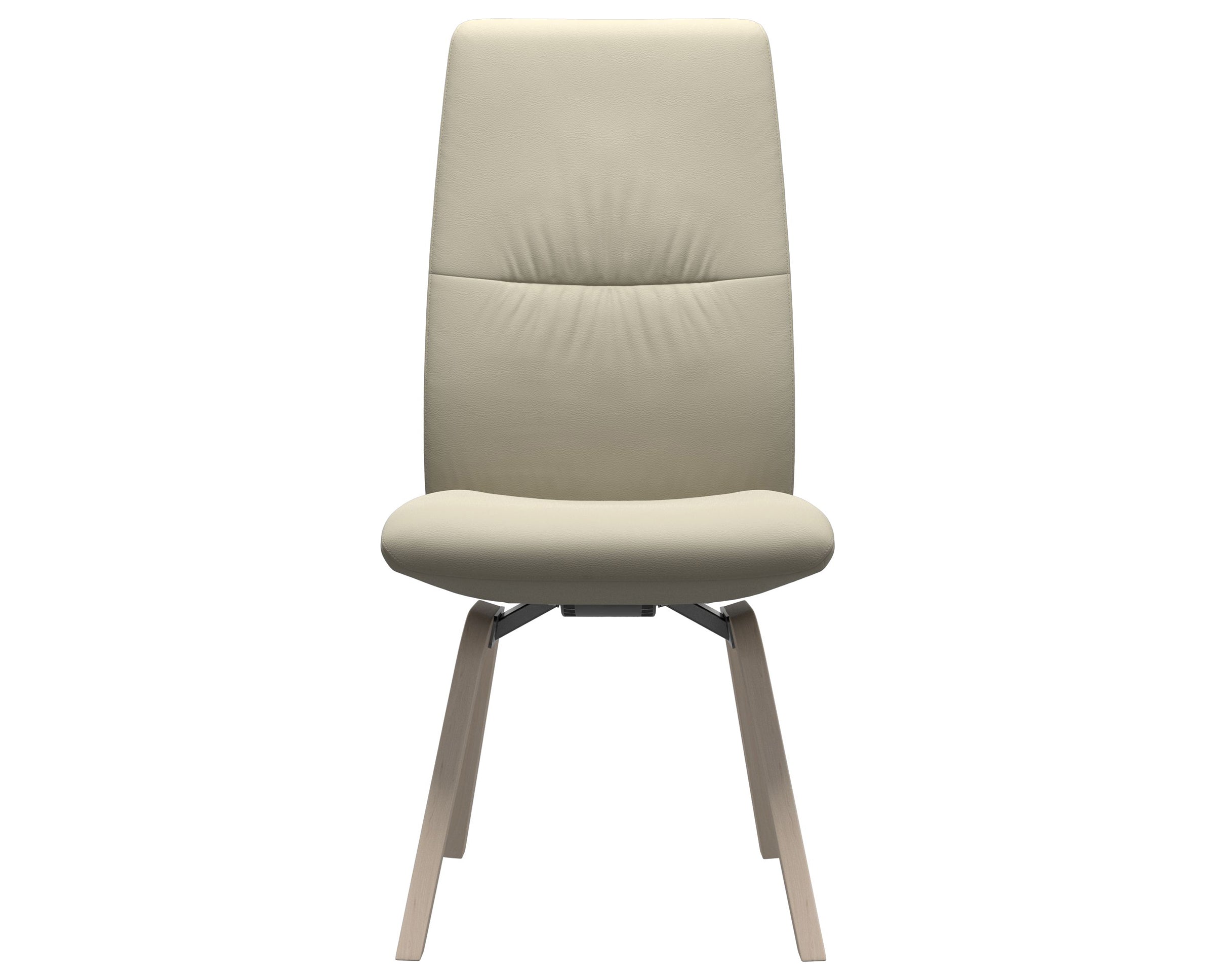 Paloma Leather Light Grey and Whitewash Base | Stressless Mint High Back D200 Dining Chair | Valley Ridge Furniture
