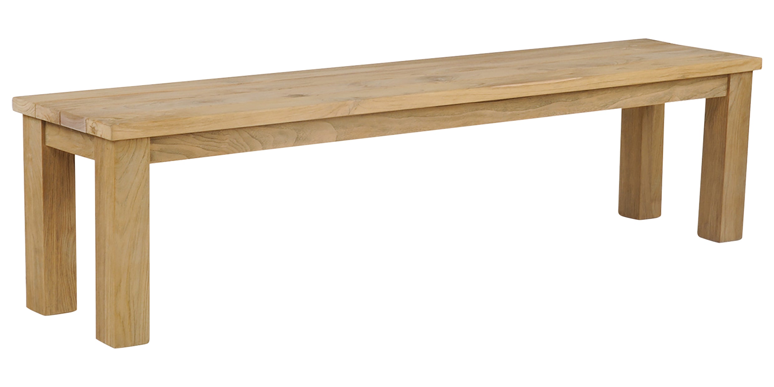 Backless Bench (60in Length) | Kingsley Bate Tuscany Collection | Valley Ridge Furniture