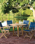 Round Dining Table (36in Diameter) | Kingsley Bate Essex Collection | Valley Ridge Furniture