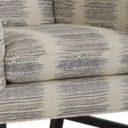 Equestrian Silver Blue | Lee 1133 Chair