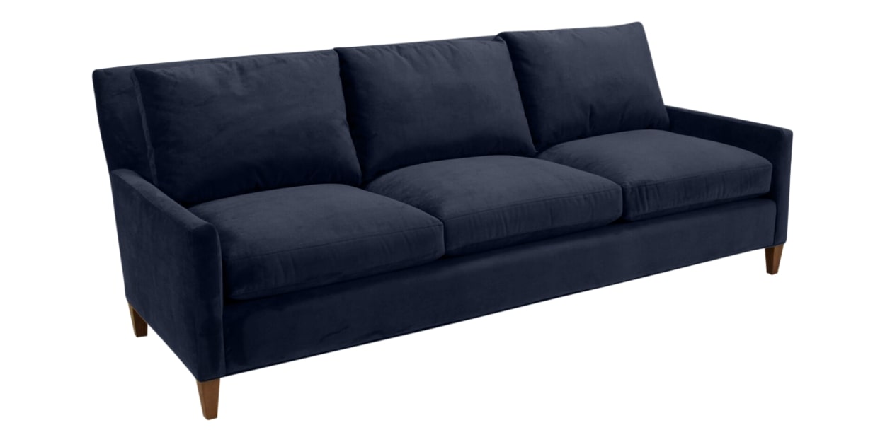 View Fabric Navy | Camden Chelsey Sofa | Valley Ridge Furniture