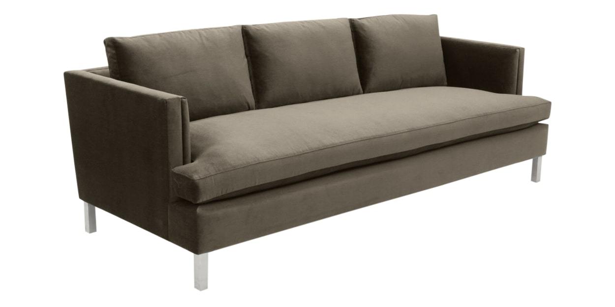 View Fabric Taupe | Camden City Sofa | Valley Ridge Furniture