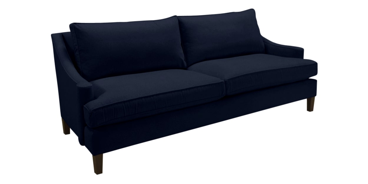 View Fabric Navy | Camden Hampton Sofa | Valley Ridge Furniture
