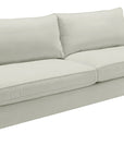 View Fabric White | Camden Hampton Sofa | Valley Ridge Furniture