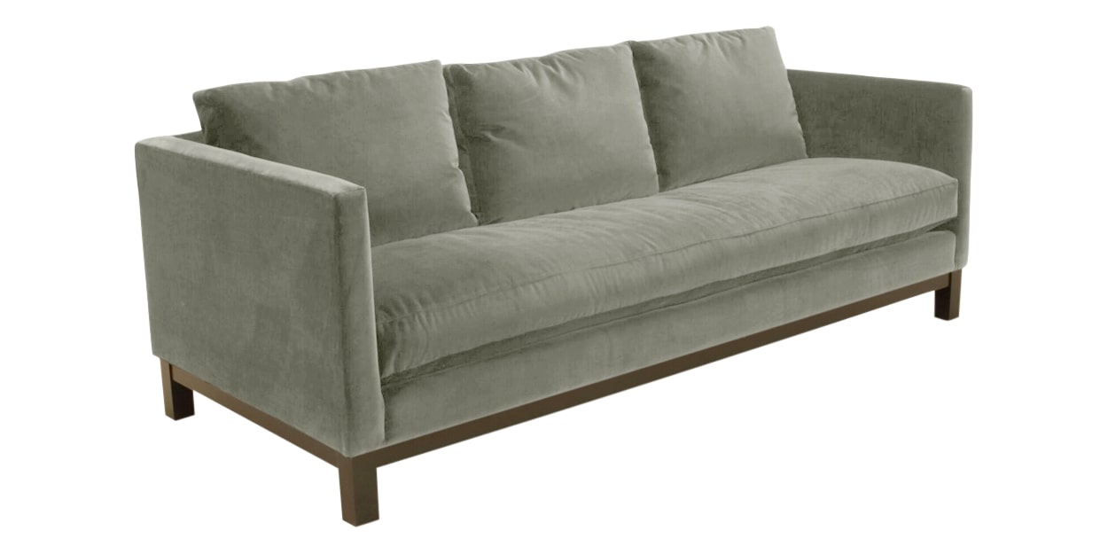 View Fabric Grey | Camden Harper Sofa | Valley Ridge Furniture