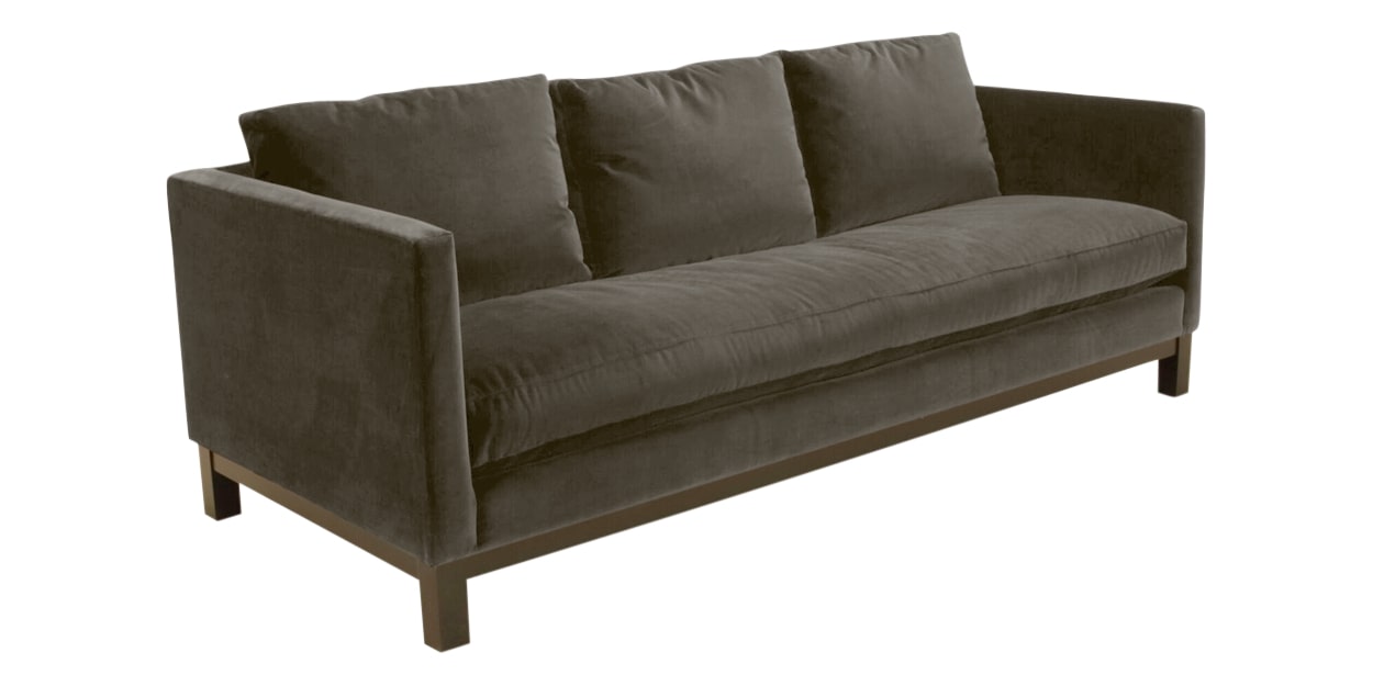 View Fabric Taupe | Camden Harper Sofa | Valley Ridge Furniture