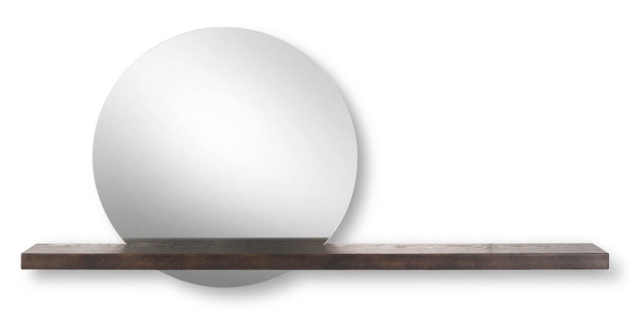 Dark Oak | Trica Halo Mirror