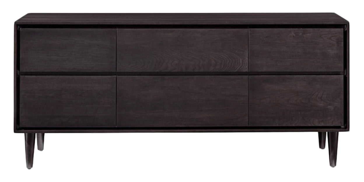 Graphite | West Bros Jensen 6 Drawer Dresser