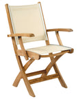 Folding Armchair | Kingsley Bate St. Tropez Collection | Valley Ridge Furniture