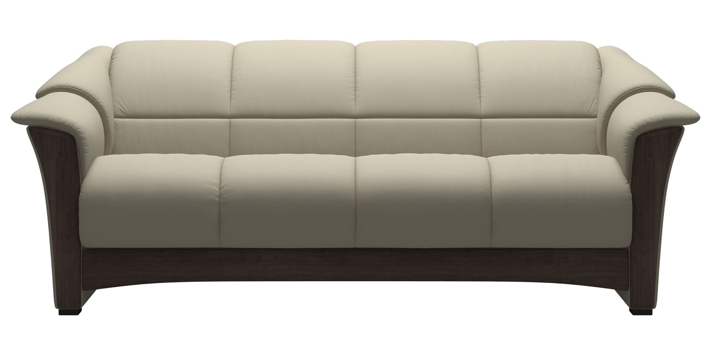 Paloma Leather Light Grey and Wenge Base | Stressless Oslo Sofa | Valley Ridge Furniture