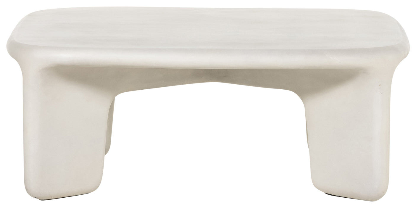 White Concrete | Dante Coffee Table | Valley Ridge Furniture