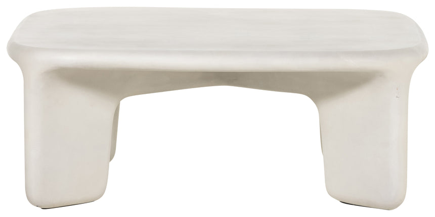 White Concrete | Dante Coffee Table | Valley Ridge Furniture