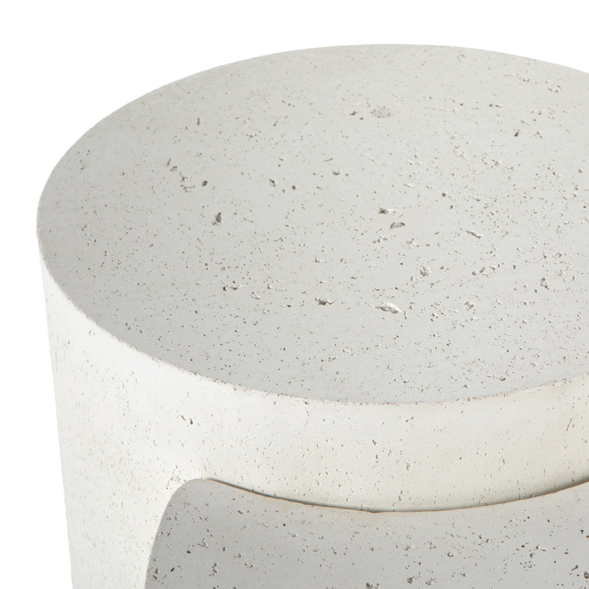Textured White Concrete | Meza Nesting Coffee Table | Valley Ridge Furniture