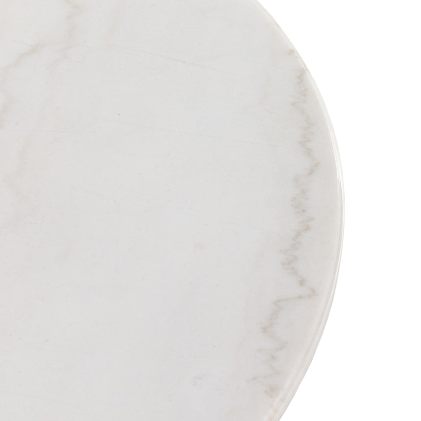 White Marble with Weathered Blonde Pine | Caldwell Stone Coffee Table | Valley Ridge Furniture