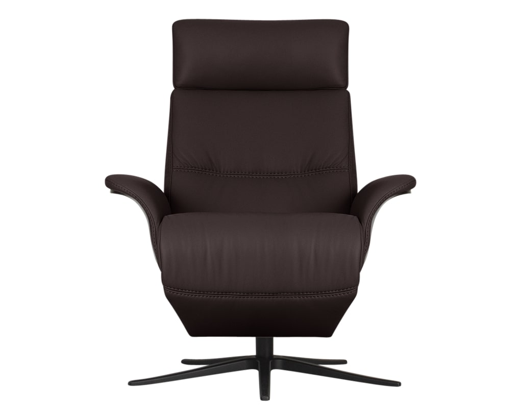 Trend Leather Chocolate | Norwegian Comfort Space 5100 Recliner | Valley Ridge Furniture