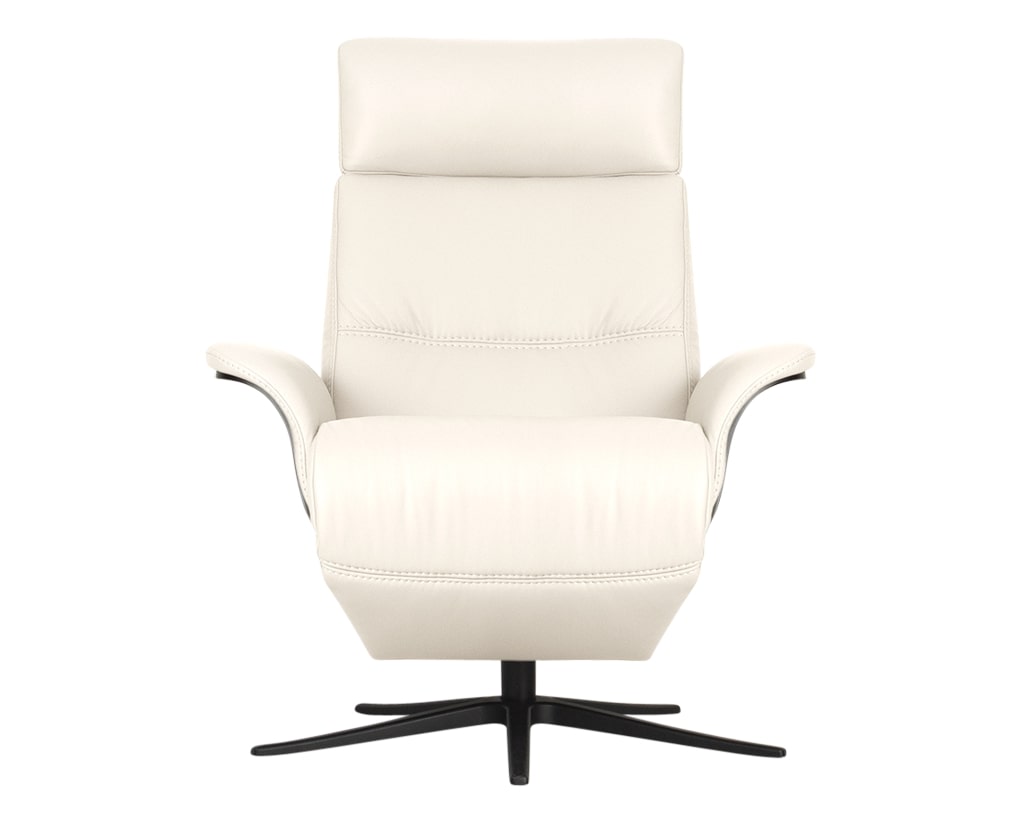 Trend Leather Snow | Norwegian Comfort Space 5100 Recliner | Valley Ridge Furniture