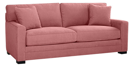 Pendleton Fabric Poppy | Lee Industries 5285 Sofa | Valley Ridge Furniture