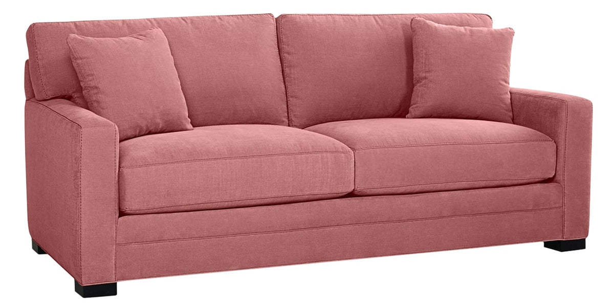 Pendleton Fabric Poppy | Lee Industries 5285 Sofa | Valley Ridge Furniture