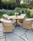 Round Dining Table (59in Diameter) | Kingsley Bate Provence Collection | Valley Ridge Furniture