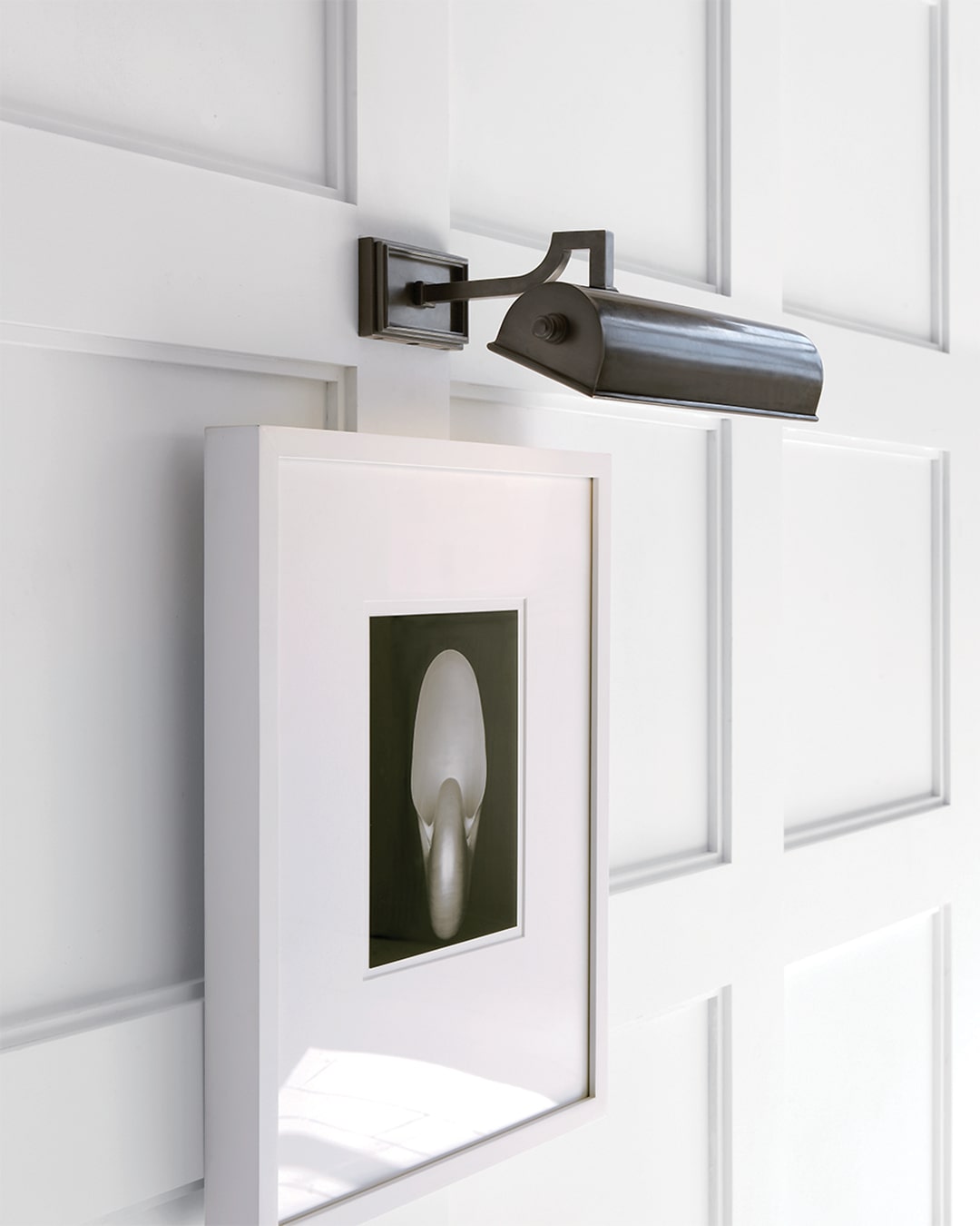 Gun Metal | Dean 12" Picture Light | Valley Ridge Furniture