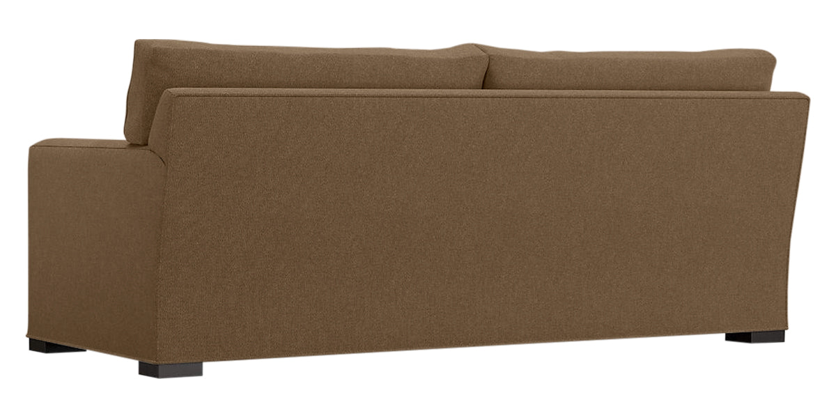 Douglas Fabric Coffee with Fossil Hardwood | Camden Axel Sofa | Valley Ridge Furniture