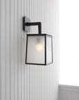 Bronze & Frosted Glass | Ojai Large Sconce | Valley Ridge Furniture