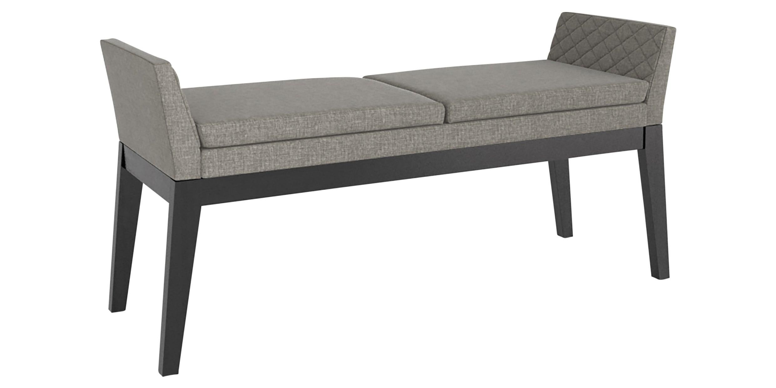 Peppercorn Washed & Fabric TN | Canadel Downtown Bench 5170 | Valley Ridge Furniture