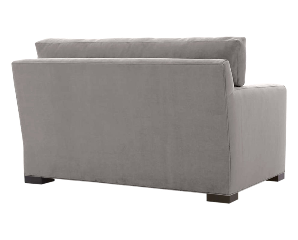 Vertual Fabric Almond with Fossil Hardwood | Camden Axel Chair & 1/2 | Valley Ridge Furniture