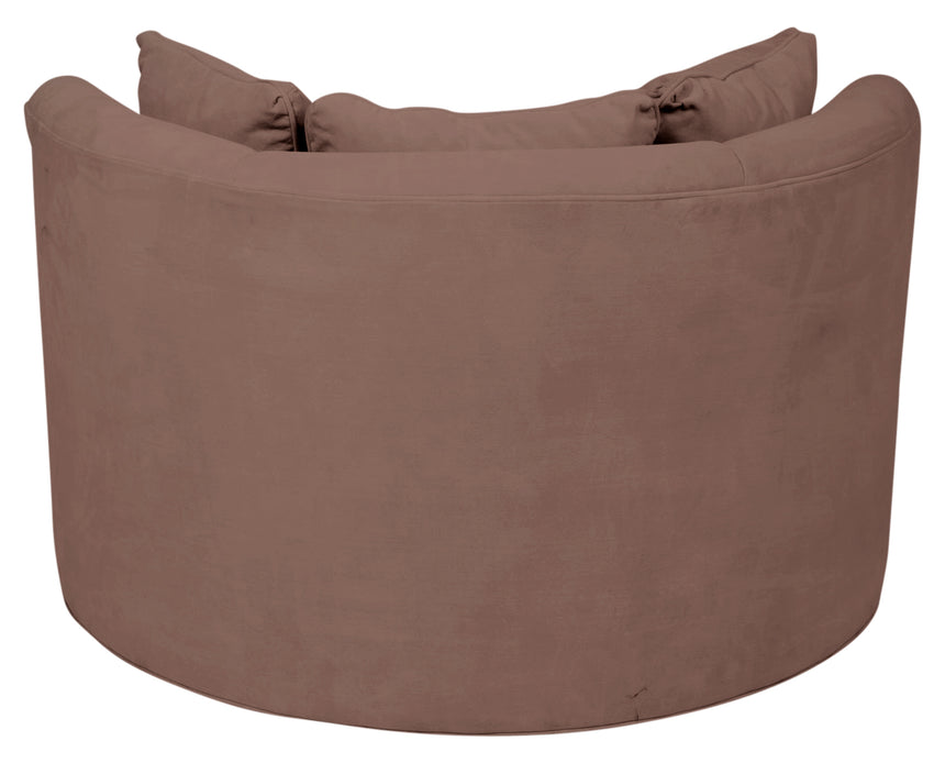 View Fabric Amethyst | Camden Cuddle Chair | Valley Ridge Furniture