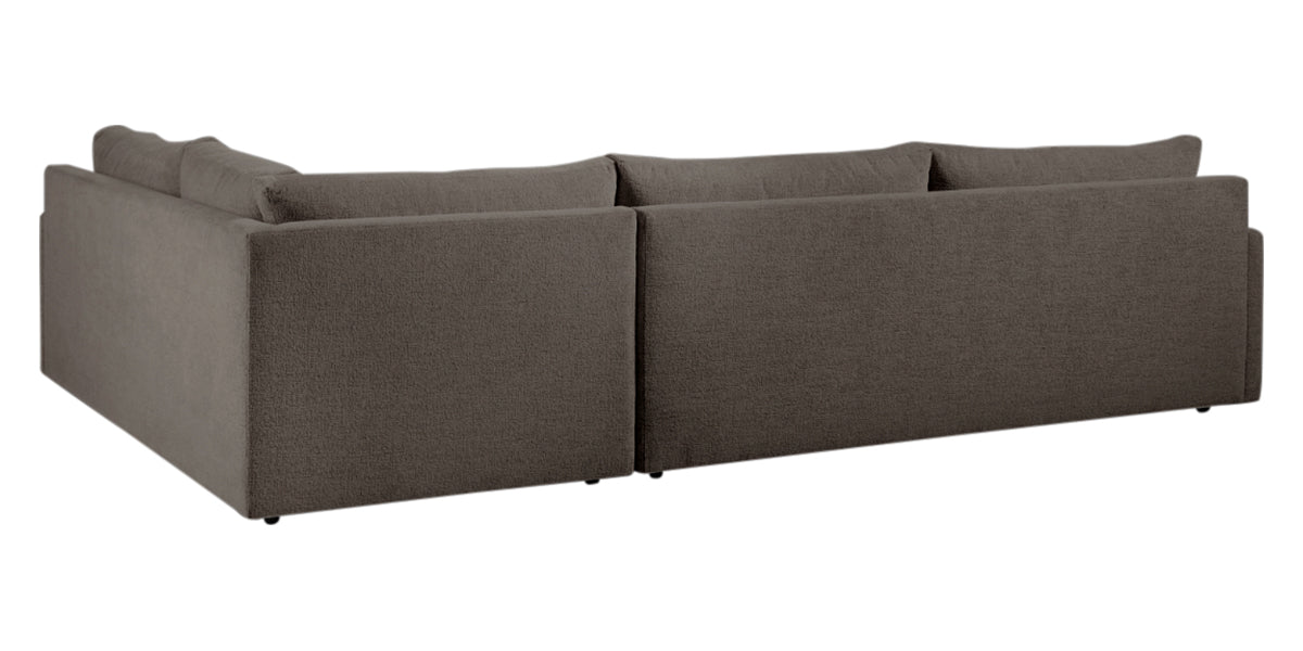 Plush Fabric Bark | Camden Sarah L Sectional | Valley Ridge Furniture
