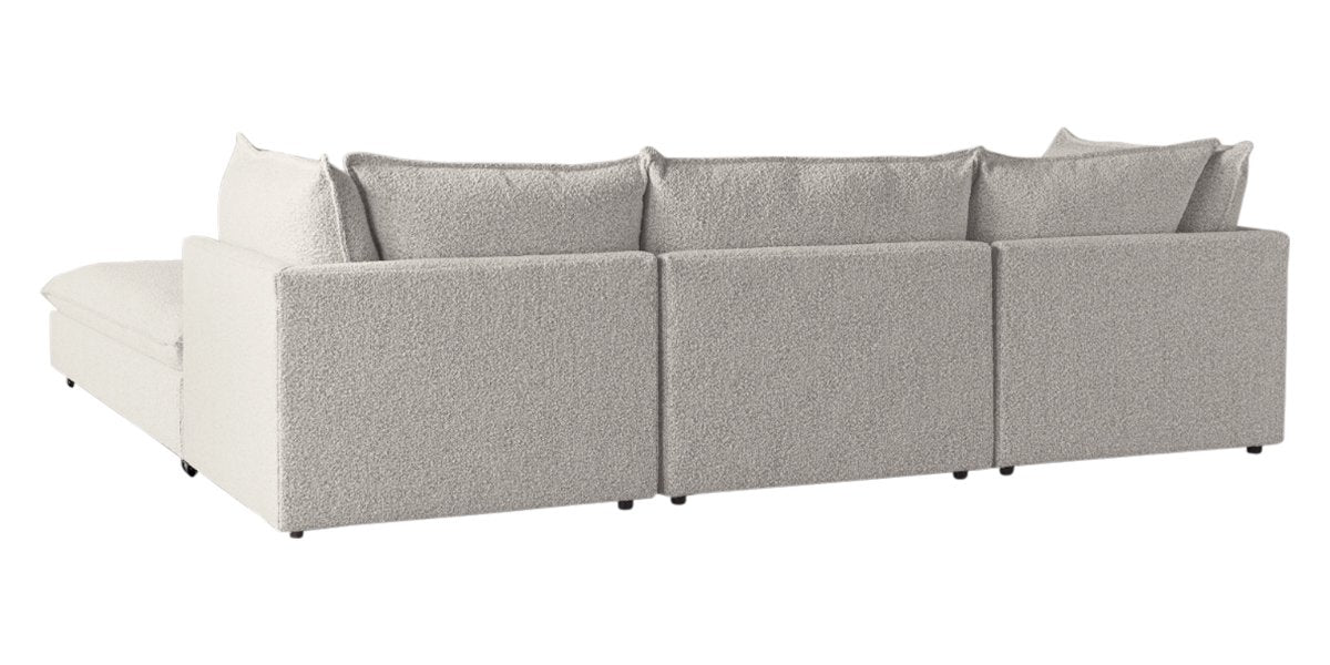 Burbank Fabric Sand | Camden Cameron 4-Piece Sectional | Valley Ridge Furniture