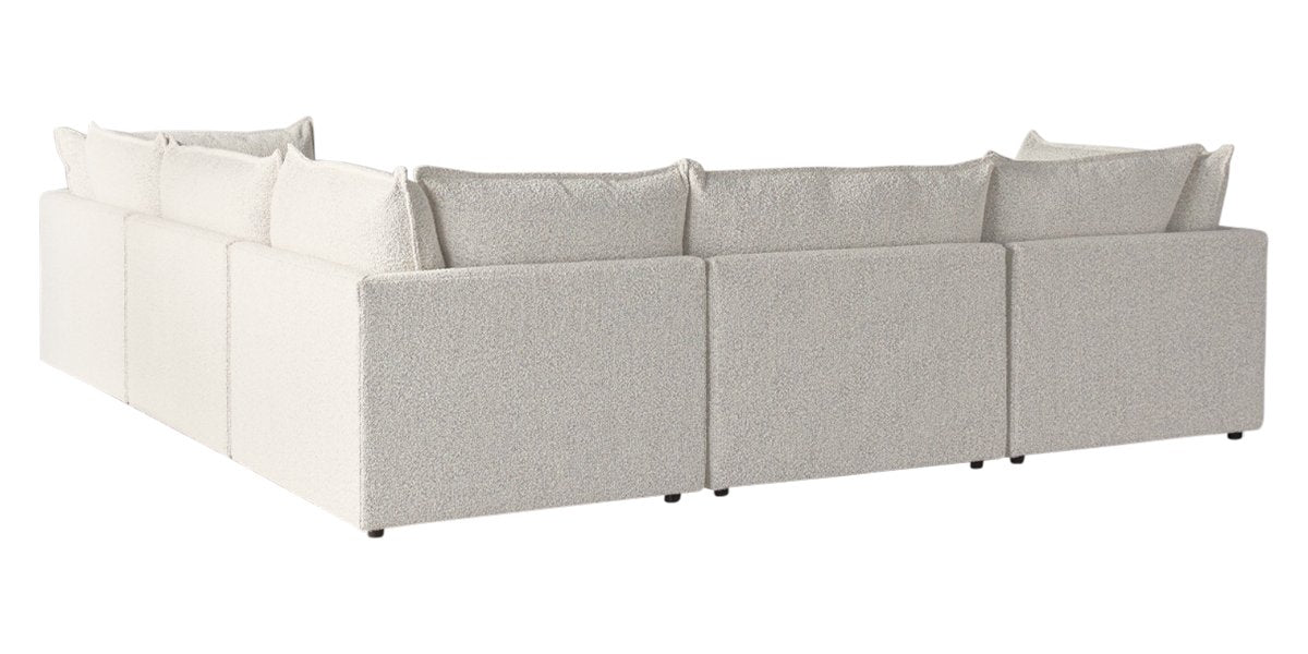 Burbank Fabric Sand | Camden Cameron 5-Piece Corner Sofa | Valley Ridge Furniture