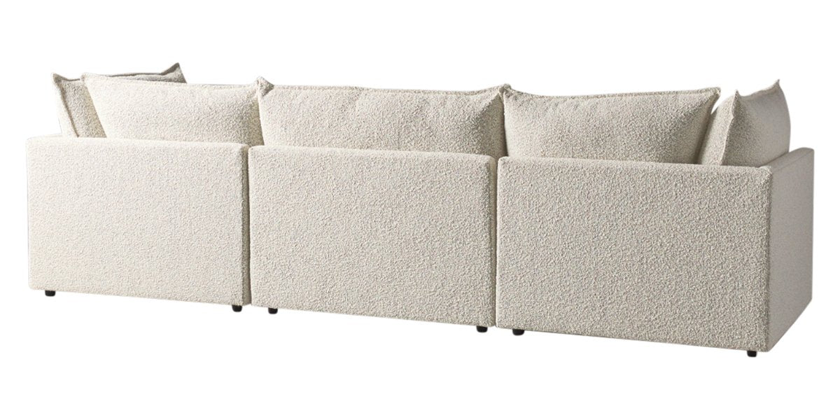 Burbank Fabric Sand | Camden Cameron 3-Piece Sectional | Valley Ridge Furniture