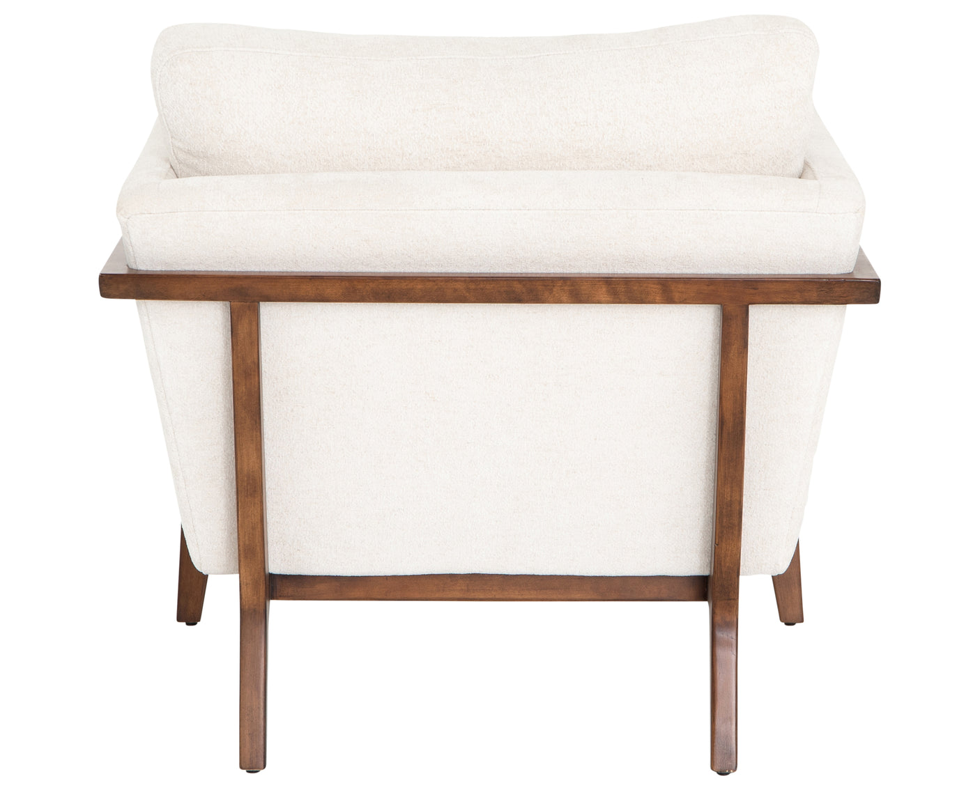 Camargue Cream Fabric with Pecan Birch | Dash Chair | Valley Ridge Furniture