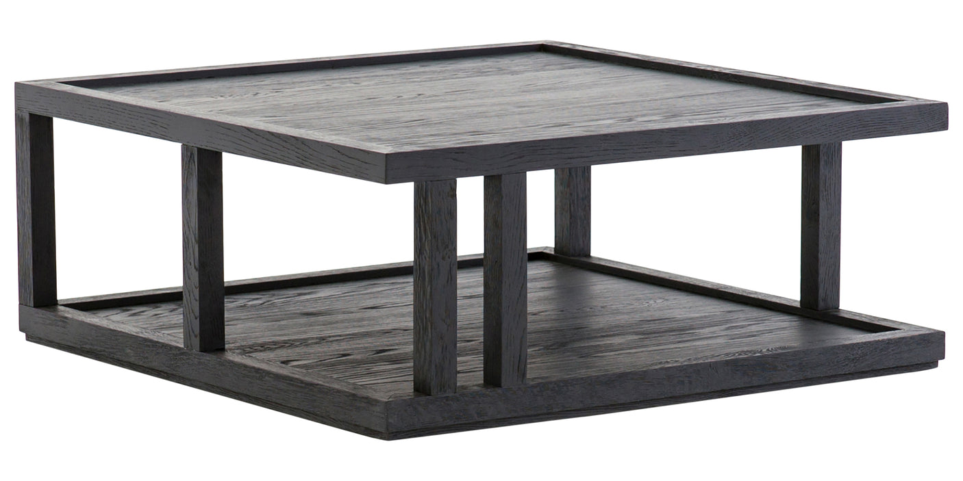 Drifted Black Oak | Charley Coffee Table | Valley Ridge Furniture