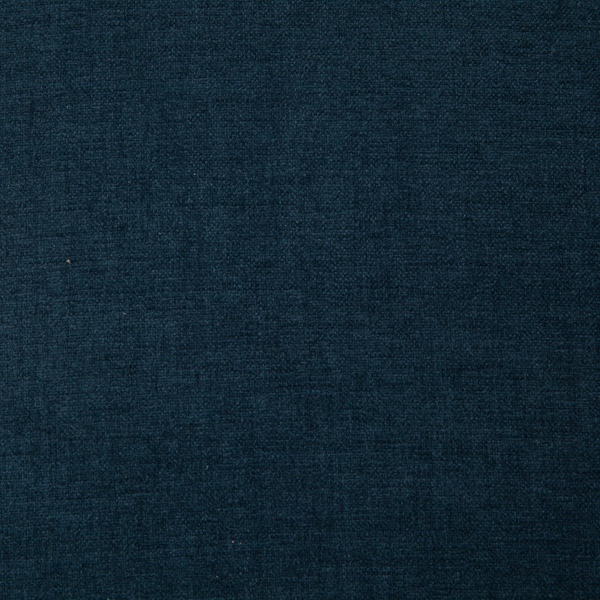 Plush Azure Fabric with Antique Cocoa Parawood | Nomad Chair | Valley Ridge Furniture