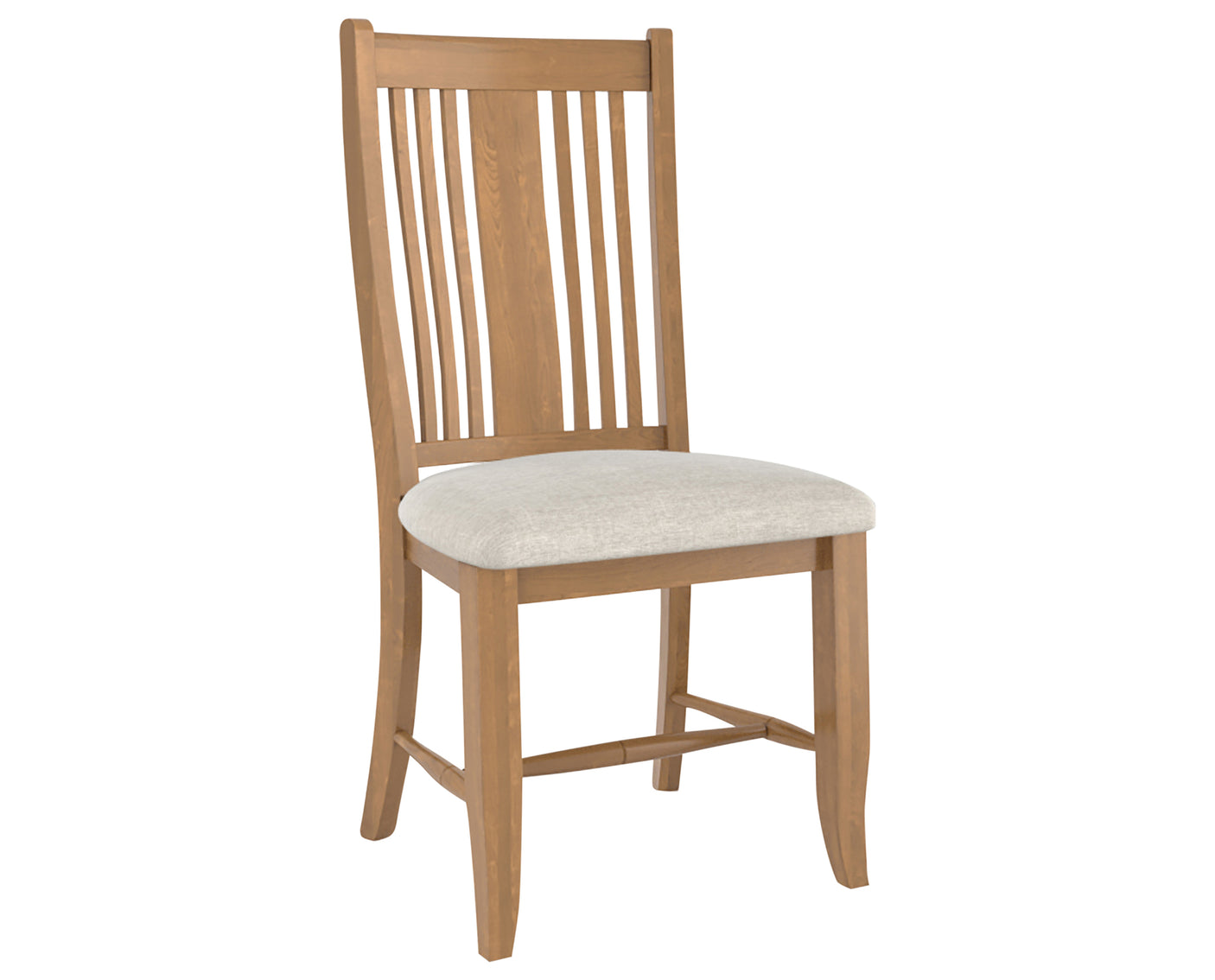 Honey Washed and Fabric TB | Canadel Core Dining Chair 2250 | Valley Ridge Furniture