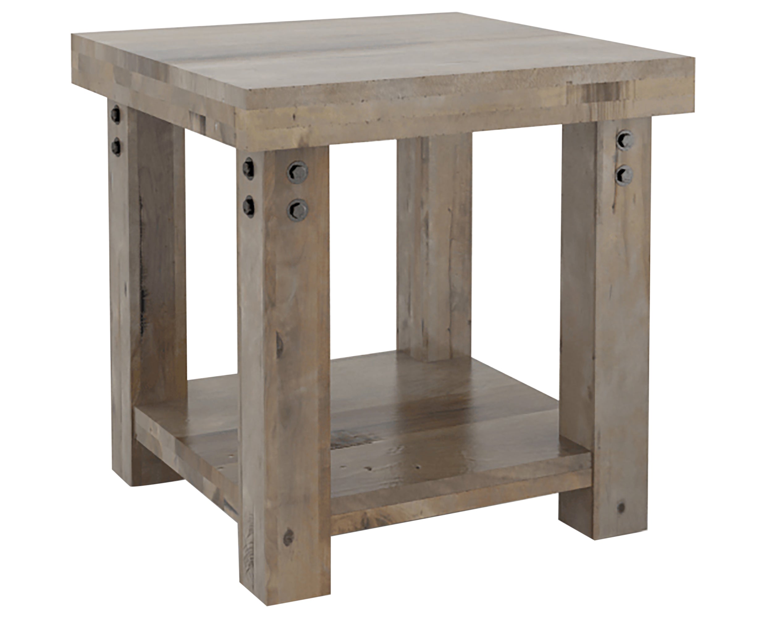 Shadow with HJ Legs | Canadel Loft End Table 2424 | Valley Ridge Furniture