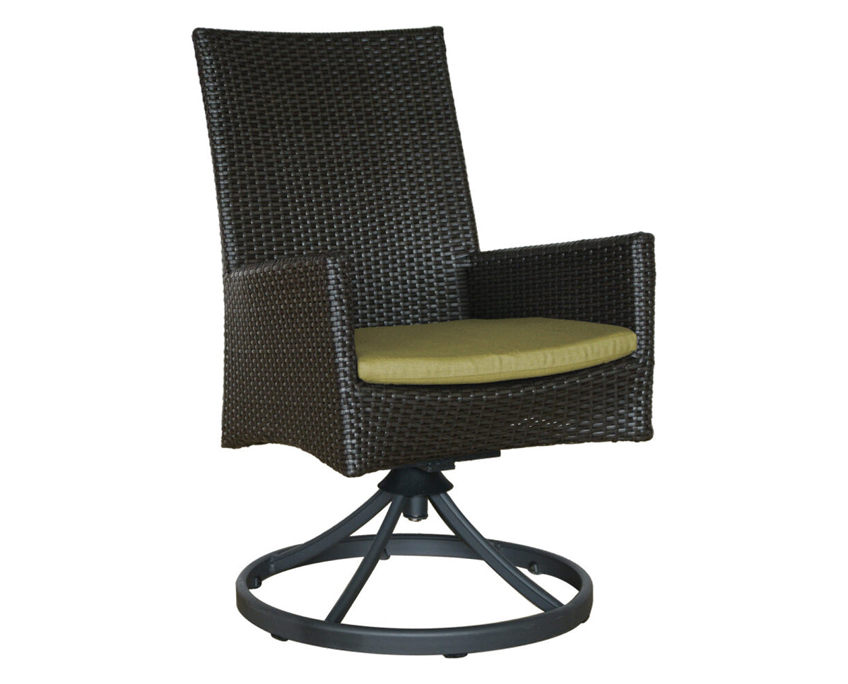 Swivel Rocking Arm Chair | Ratana Palm Harbor Collection | Valley Ridge Furniture