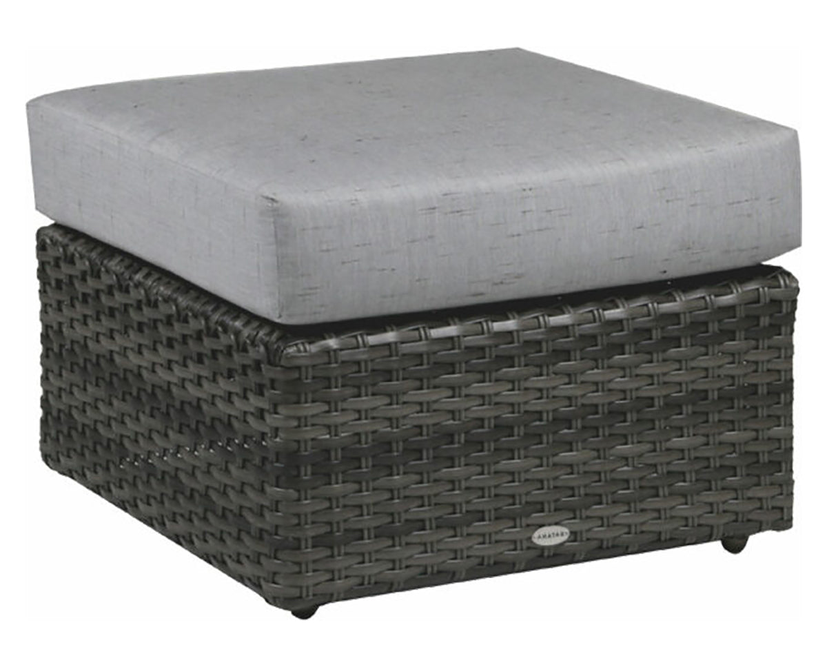 Ottoman | Ratana Portfino Collection | Valley Ridge Furniture