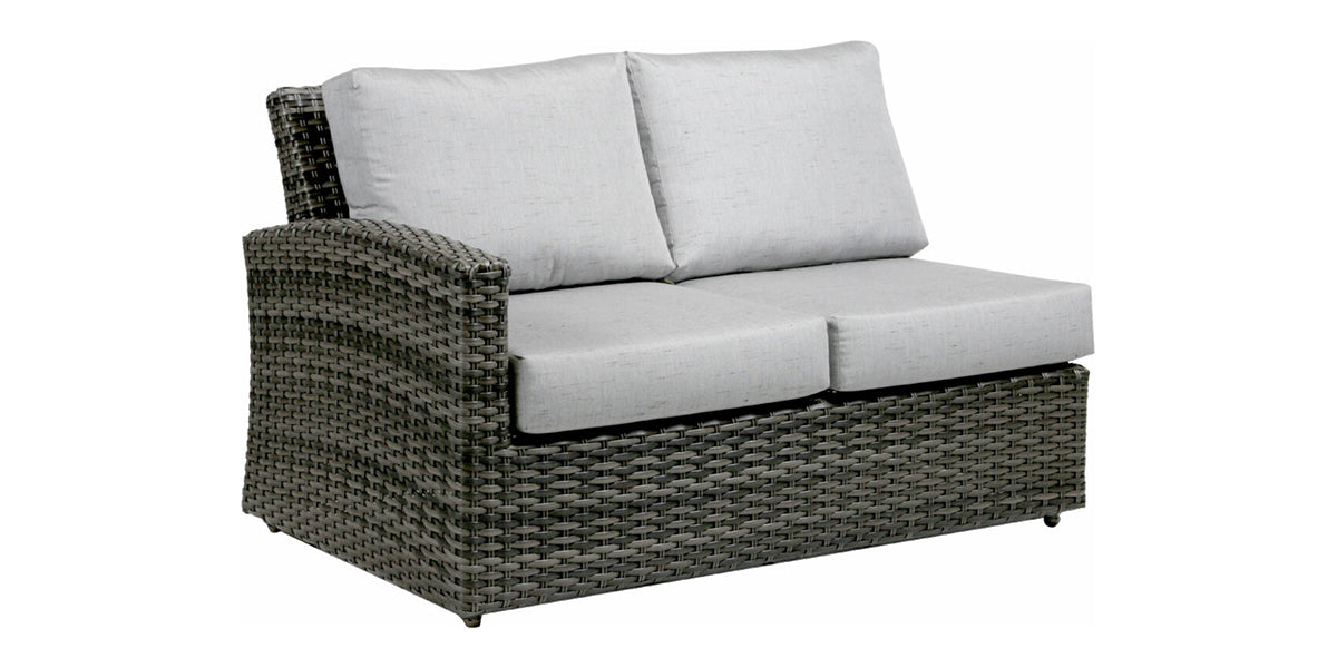 2-Seater Left Arm Chair | Ratana Portfino Collection | Valley Ridge Furniture